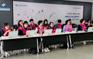 학교비정규직 차별 해소 외면!교섭 파행 교육청 규탄! 충북교육감 직접 해결 촉구 기자회견 사진